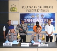 Satpolairud Polres Karimun Gagalkan Penyeludupan 6 Calon PMI Ilegal Ke Malaysia