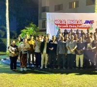Pererat Silaturahmi, JNE Gelar Halal Bihalal bersama Media Pekanbaru