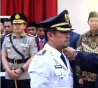 Pj Gubri Lantik Risnandar Mahiwa Sebagai Pj Wako Pekanbaru