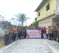 Jelang HUT Bhayangkara ke 78 Polsek Bukit Raya Gelar Bakti Religi di Masjid Nurul Amal