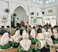 Bangun Generasi Muda Menabung, BRK Syariah Arifin Ahmad Sosialisasikan Program KEJAR ke Pelajar