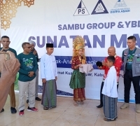PT Sambu Group Bersama YBDA Sponsori Pelaksanaan Sunat Masal di Kuala Kampar