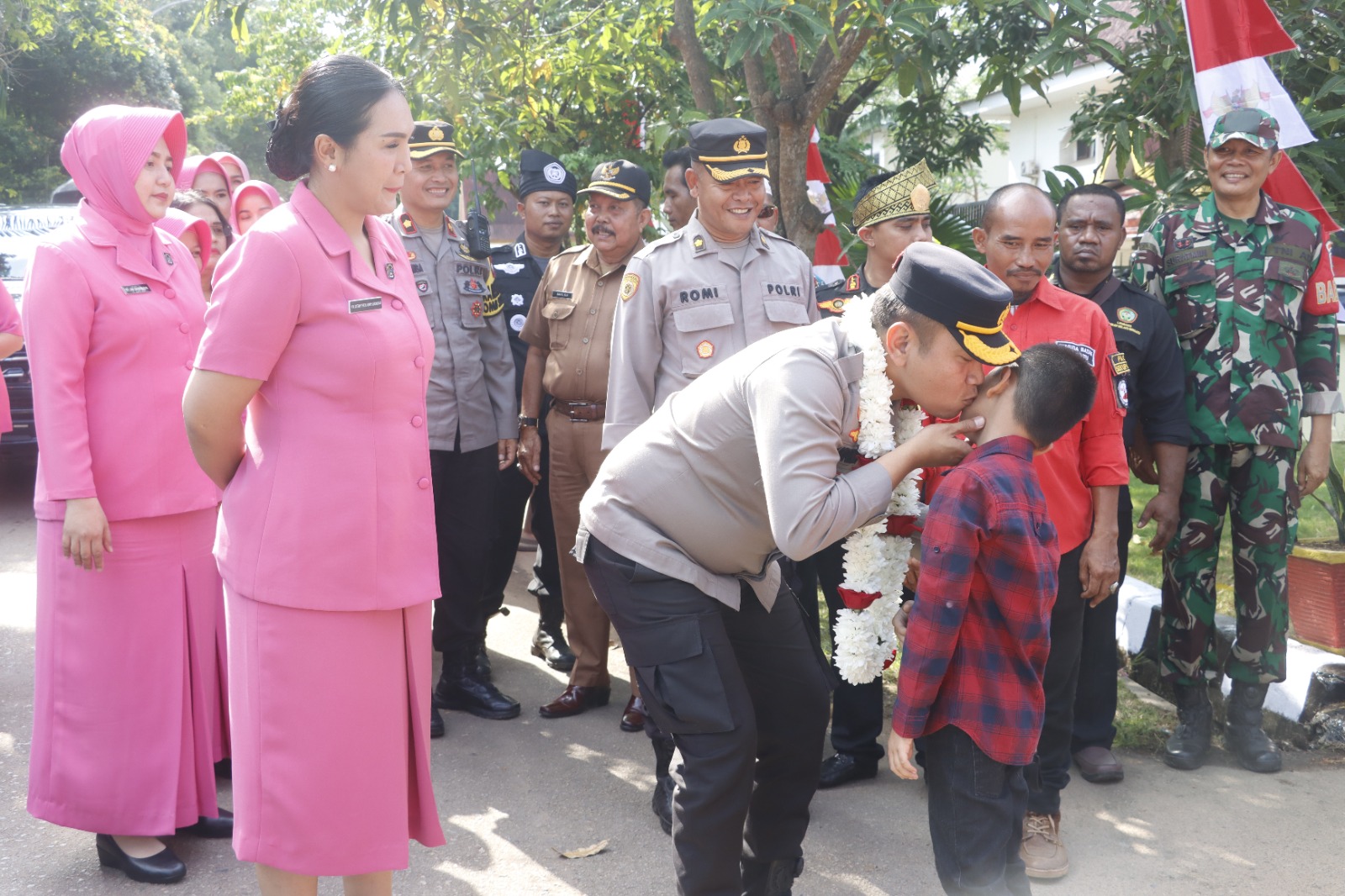 Kunjungan Kerja Kapolresta Barelang di Polsek Sekupang dan Polsek Kawasan Pelabuhan Batam