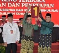 No Urut 1, Abdul Wahid: Mudah-mudahan Ini Pertanda Kami Sebagai Gubernur Riau