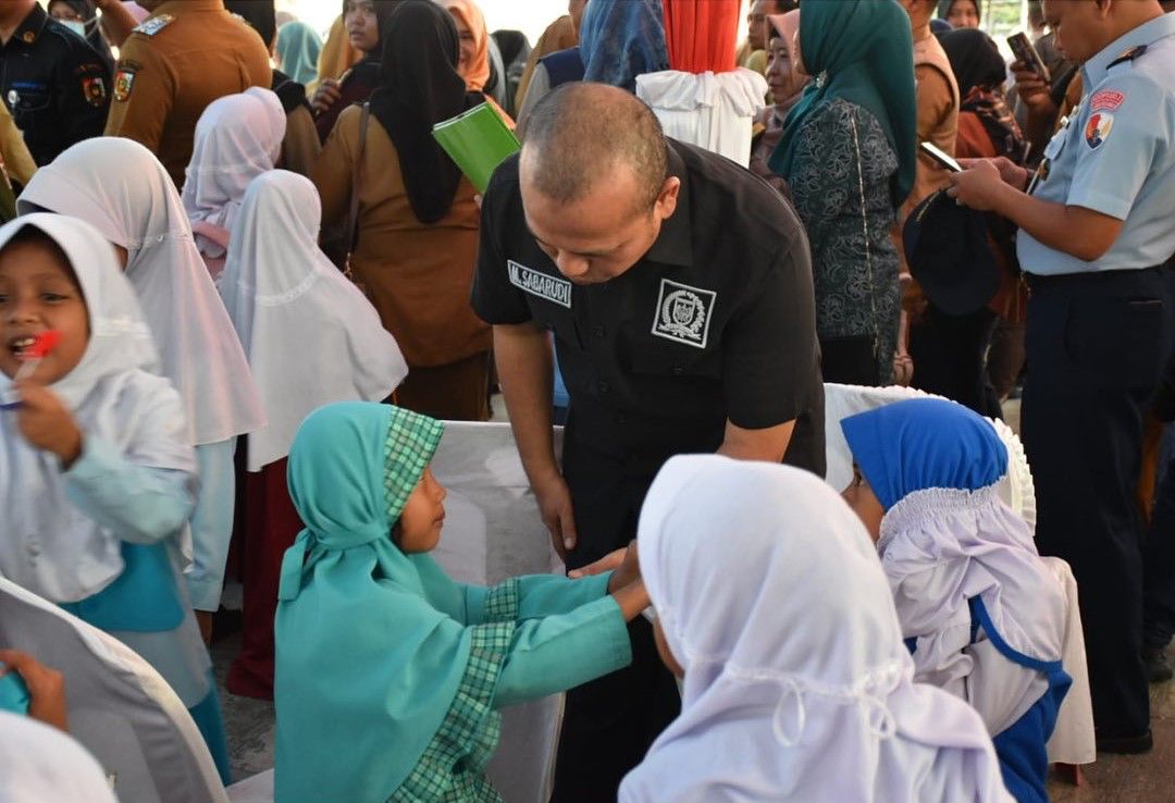 Ketua DPRD Pekanbaru Muhammad Sabarudi Sebut Imunisasi Polio Kunci Kesehatan Anak