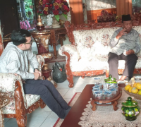 Wakil Ketua DPRD Ginda Burnama Halal Bihalal di Rumah Tokoh Riau Wan Thamrin
