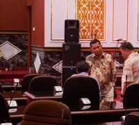 Pimpinan DPRD Tinjau Persiapan Sidang Paripurna Istimewa HUT Ke-240 Kota Pekanbaru Tahun 2024