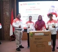 Semarak Ramah Tamah, ASN Purnabakti Karimun Raih Doorprize dari BRK Syariah
