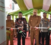 BRK Syariah Resmikan Kantor Kedai Inhu Pasar Rengat, Tingkatkan Layanan bagi Masyarakat