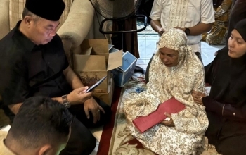 Sampaikan Duka Cita Mendalam, Wako Agung Utus Pj Sekda ke Rumah Duka Korban Jambret