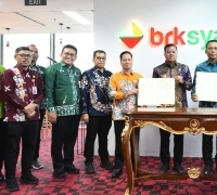 Dorong Pembangunan Daerah, BRK Syariah dan Pemkab Kuansing Sepakati Kerja Sama Perbankan