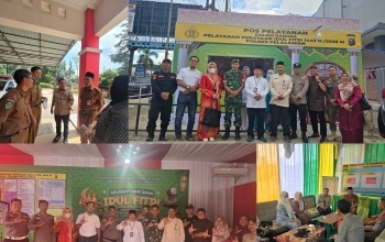 Kadis Kesehatan Pelalawan Tinjau Posko Lebaran, Puskesmas dan Rumah Sakit Pastikan Pelayanan Kesehatan Siaga