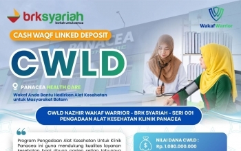 BRK Syariah dan Wakaf Warrior Hadirkan CWLD, Wujudkan Wakaf Produktif untuk Pengadaan Alat Kesehatan di Batam
