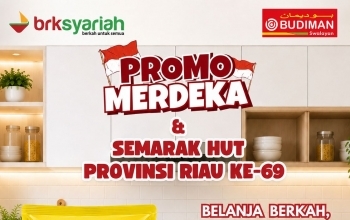 Semarak 17 Agustus, BRK Syariah Tawarkan Promo Belanja Hemat