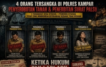 Pelayanan Masyarakat Berujung Penahanan di Kampar, Satu Orang Lain Masih Bebas