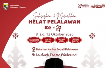 HUT Pelalawan ke-27, Kades Pulau Muda Andika Sampaikan Harapan untuk Pembangunan dan Ekonomi Daerah