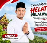 HUT Pelalawan ke-27, Kades Pulau Muda Andika Sampaikan Harapan untuk Pembangunan dan Ekonomi Daerah
