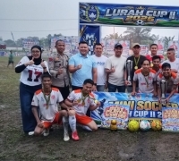Lurah CUP II 2026, Yogi Setiawan Sukses Gelas Turnamen, Sekaligus Rayakan Hari Ulang Tahun 