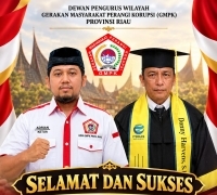 Dikukuhkan Datuk Gadang Batuah Dan Wisuda Magister Manajemen, Adrian GMPK Riau Sampaikan Selamat kepada Donny Harvens