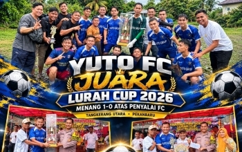 Sukses Digelar dan Resmi Ditutup, Yuto FC Raih Gelar Juara Di Turnamen Mini Soccer Lurah Cup Tahun 2026 Di Tangkerang Utara.